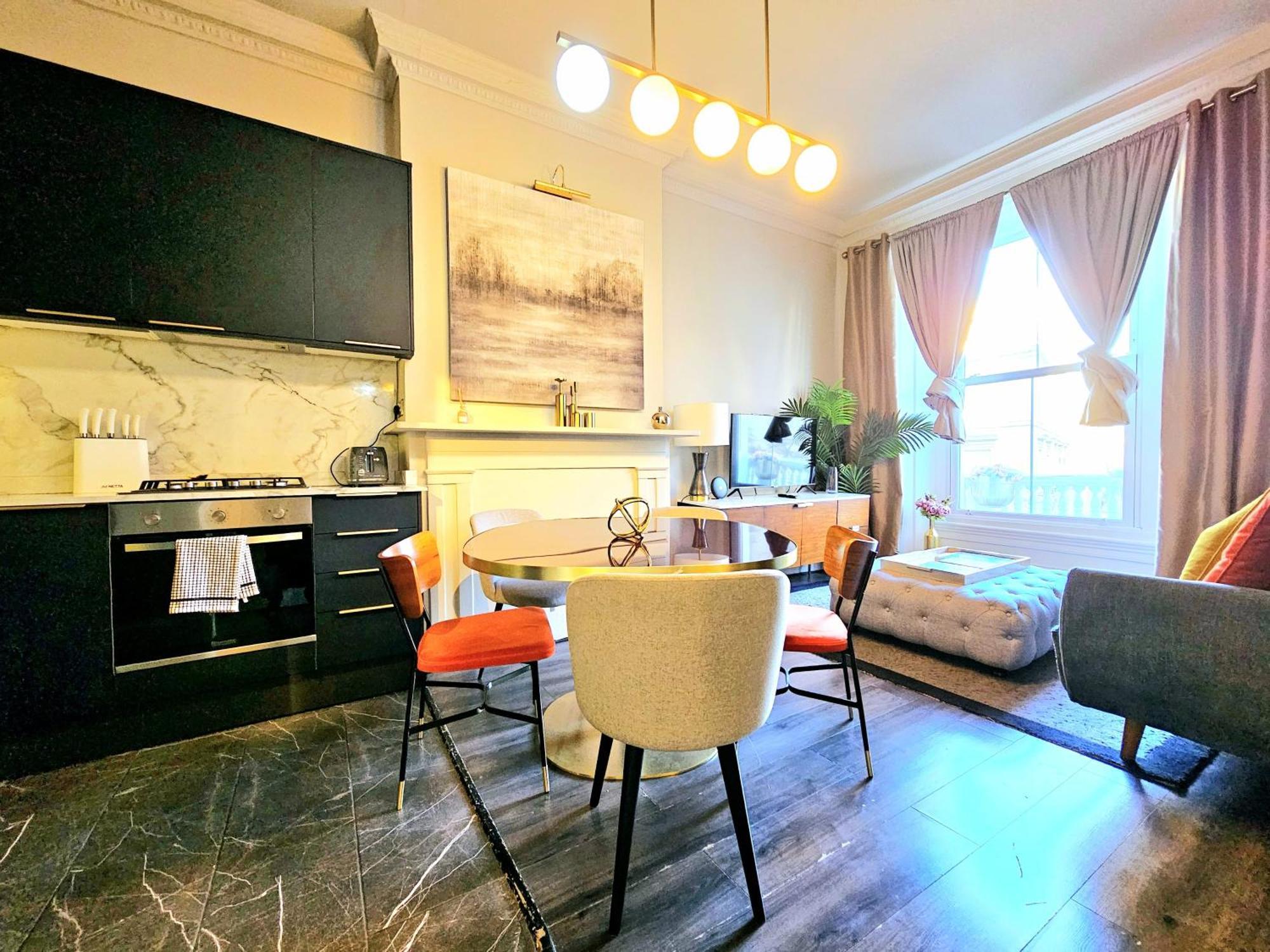 Stylish Hyde Park Home By Tube Stations With Elevator London Ngoại thất bức ảnh